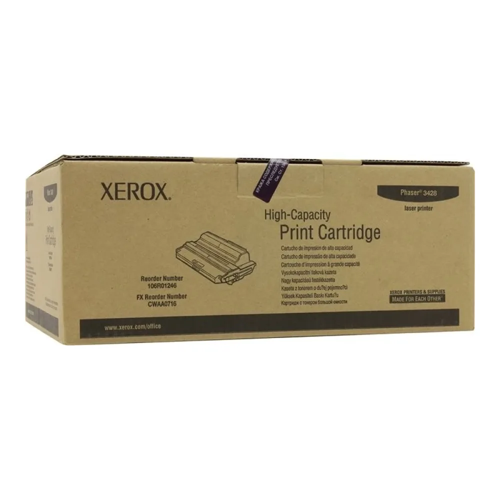 Xerox Cartucho Toner Negro 106R01246